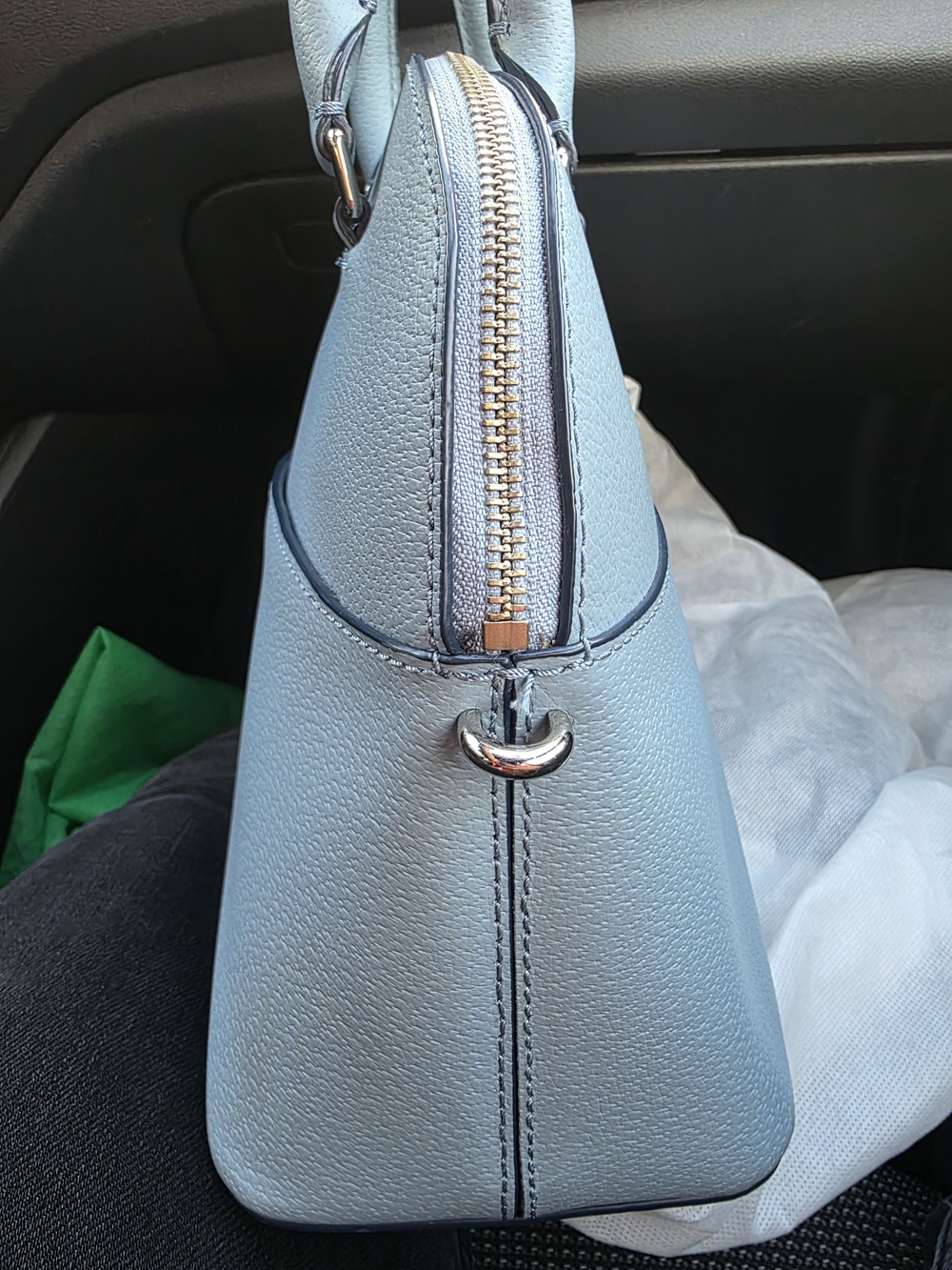 kate spade New York Light Blue Dome Satchel - Picture 2 of 12